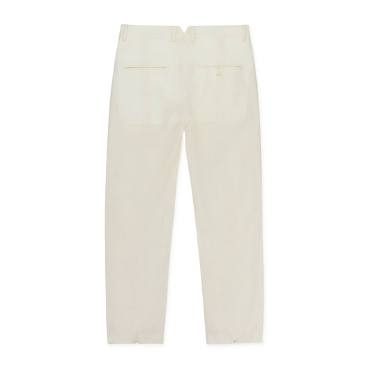WHITE BACK VENTED TROUSER