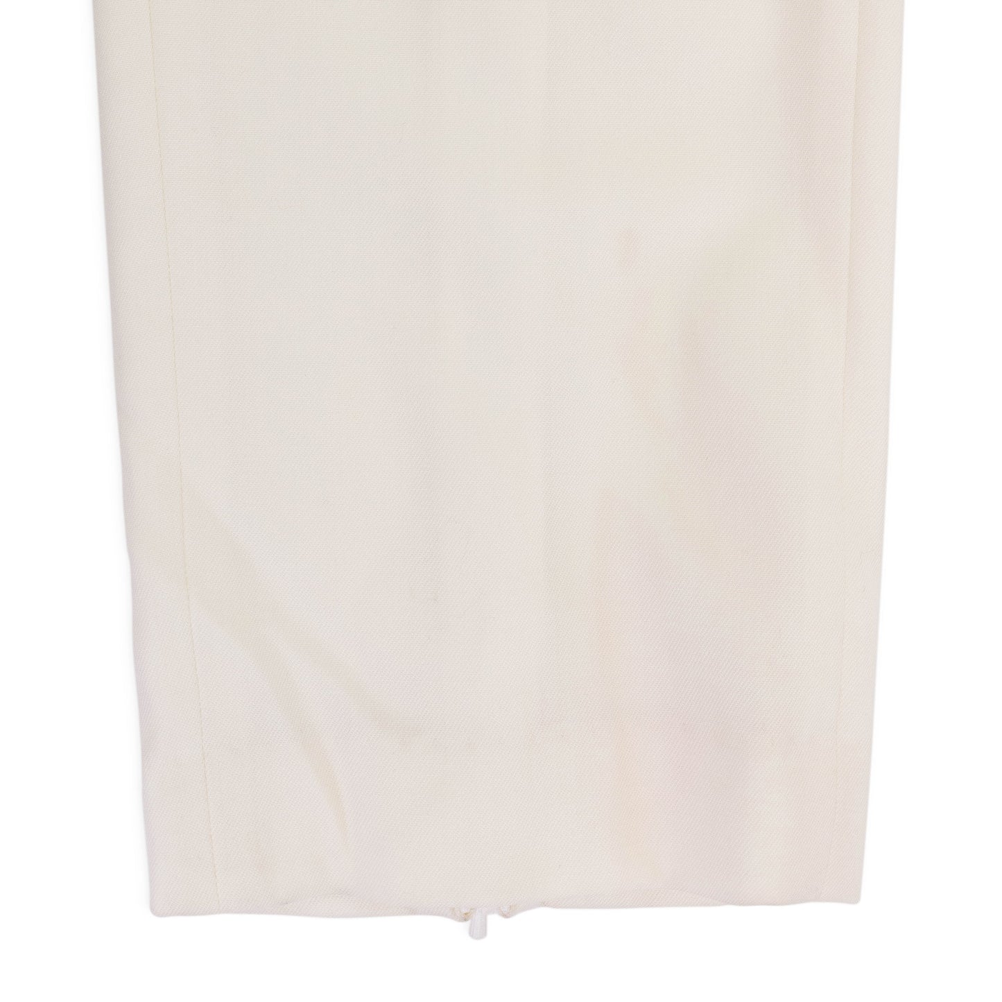 WHITE BACK VENTED TROUSER
