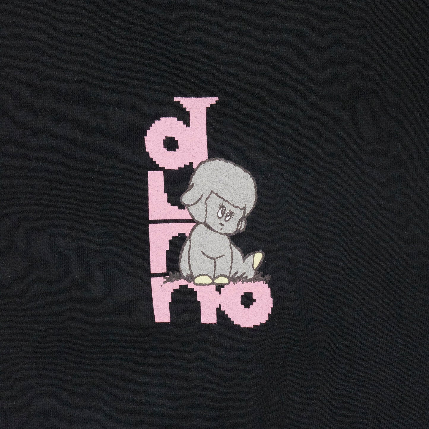 BLACK KAWAII CREW SWEATSHIRT