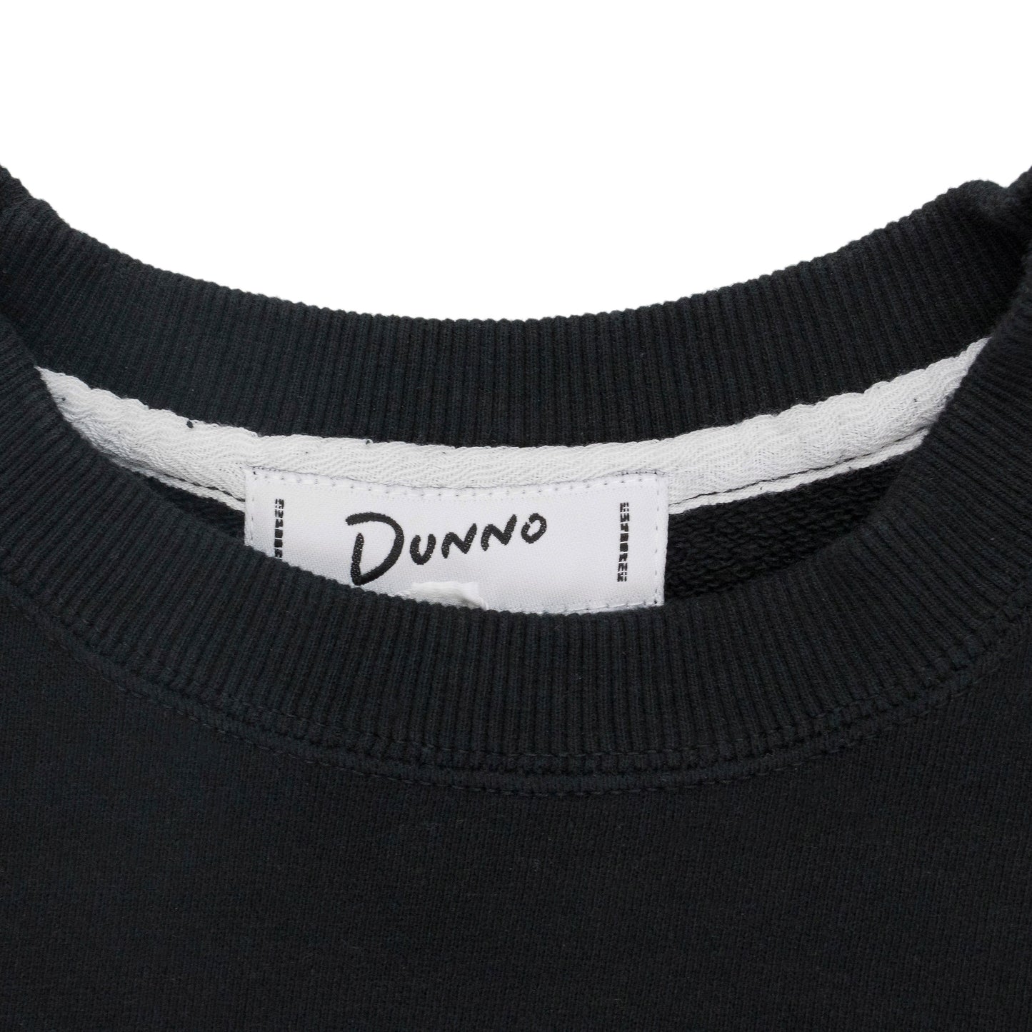 BLACK KAWAII CREW SWEATSHIRT