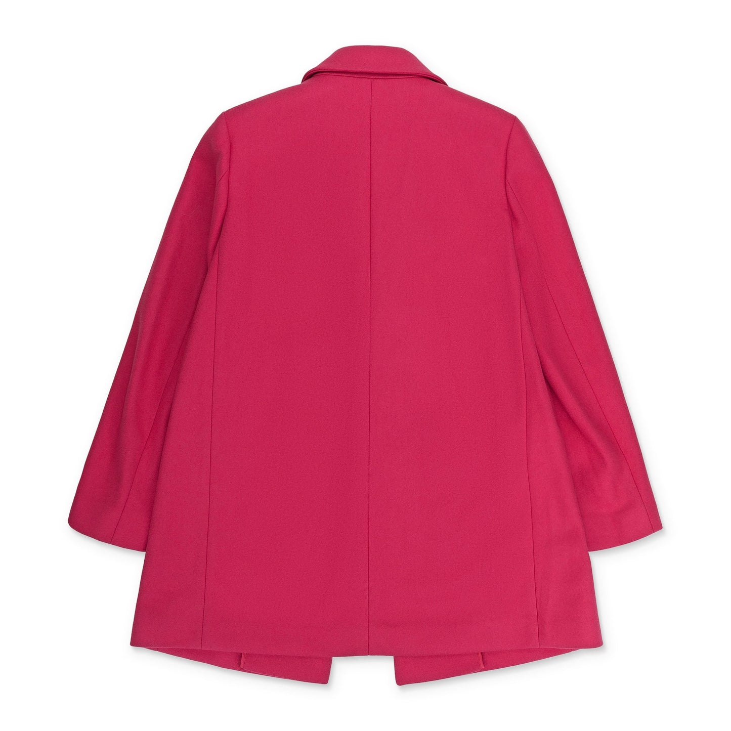 PINK CORAL WOOL LONG BLAZER