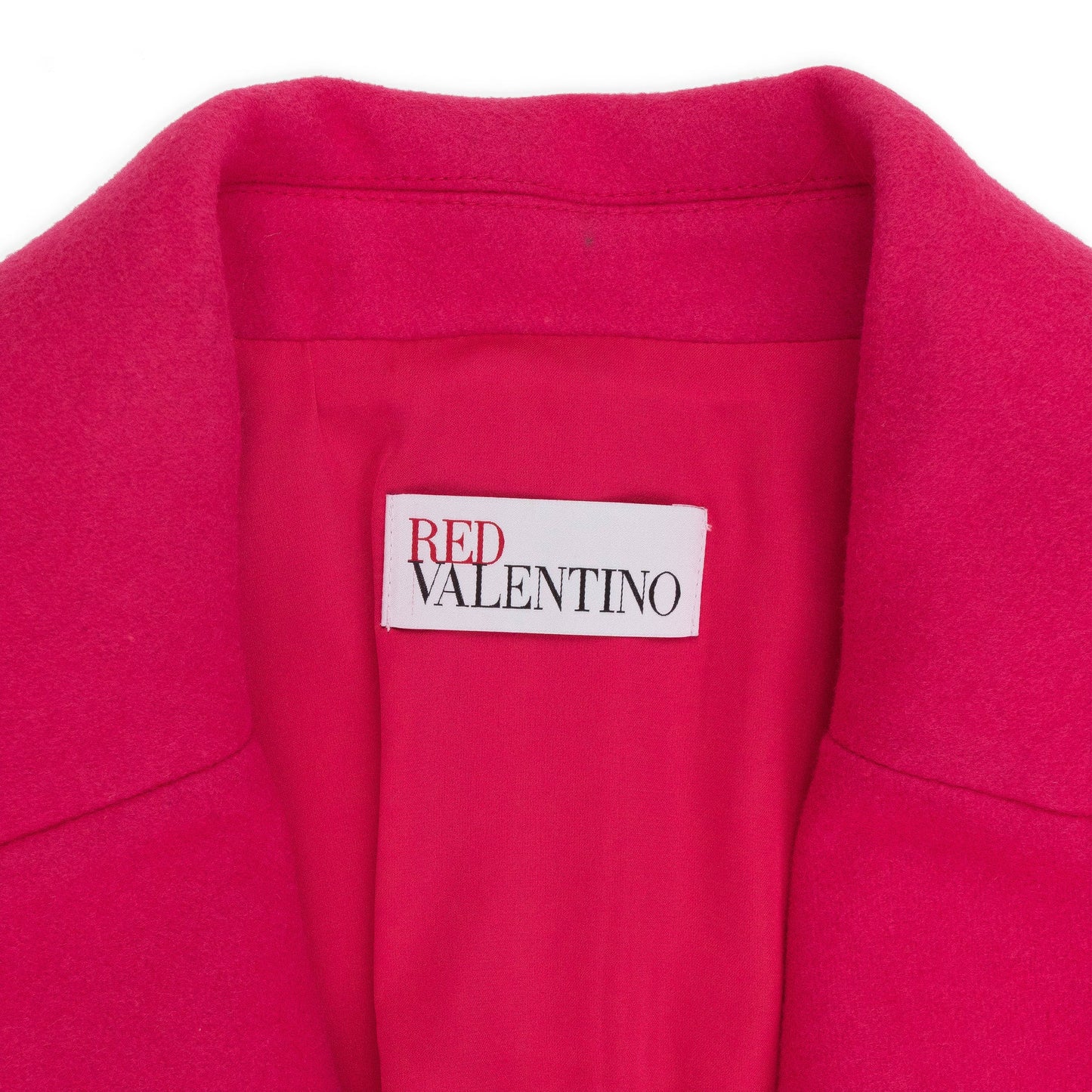 PINK CORAL WOOL LONG BLAZER