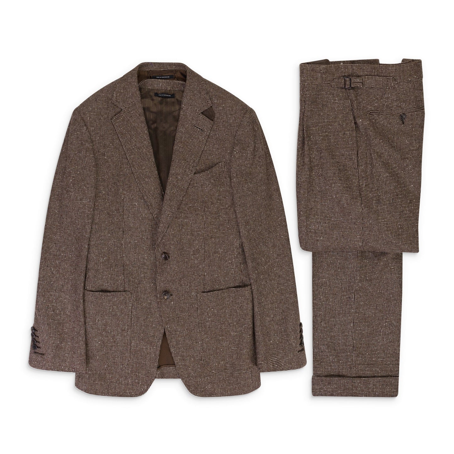 BROWN 3PC SUIT
