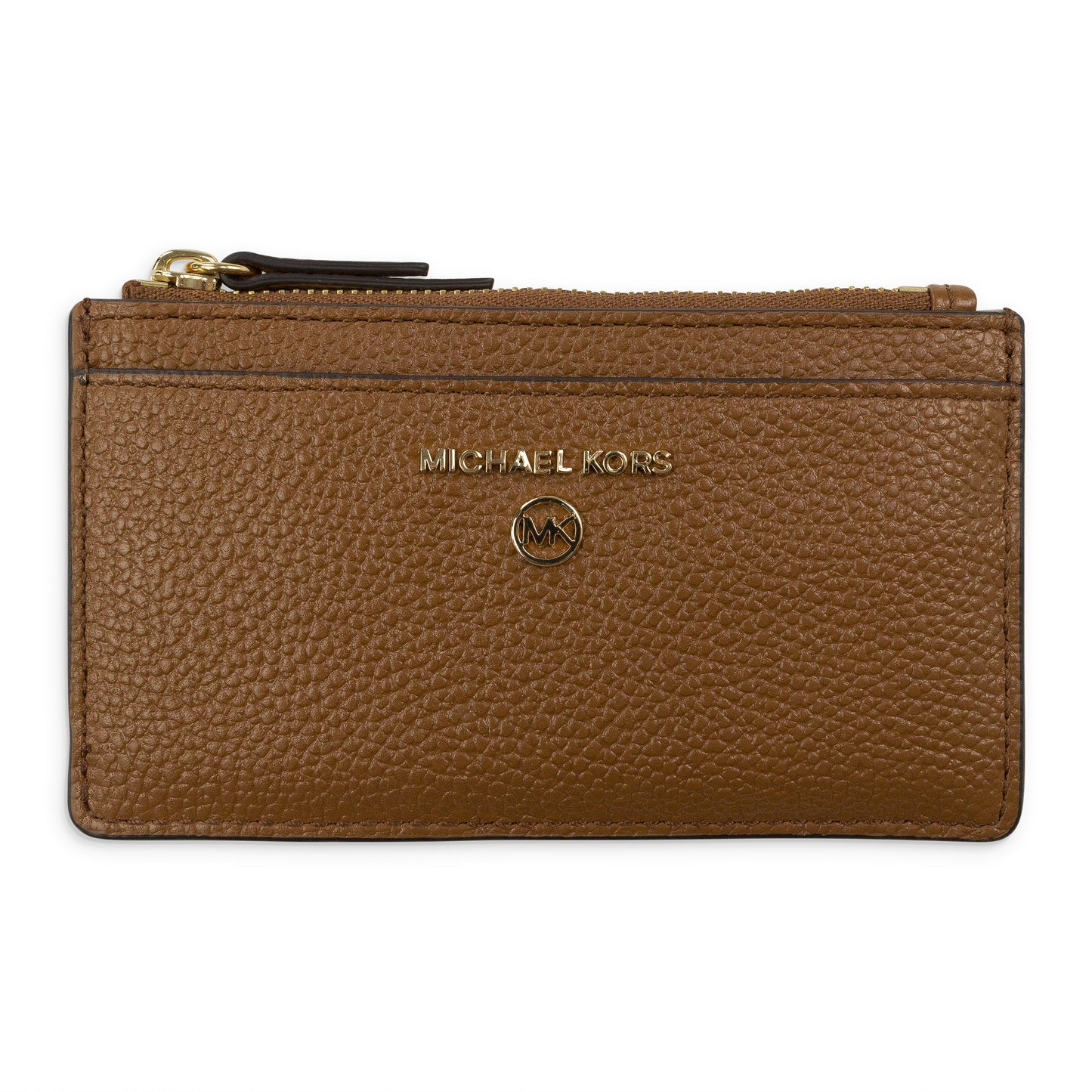 BROWN CARD CASE LEATHER CARDHOLDER