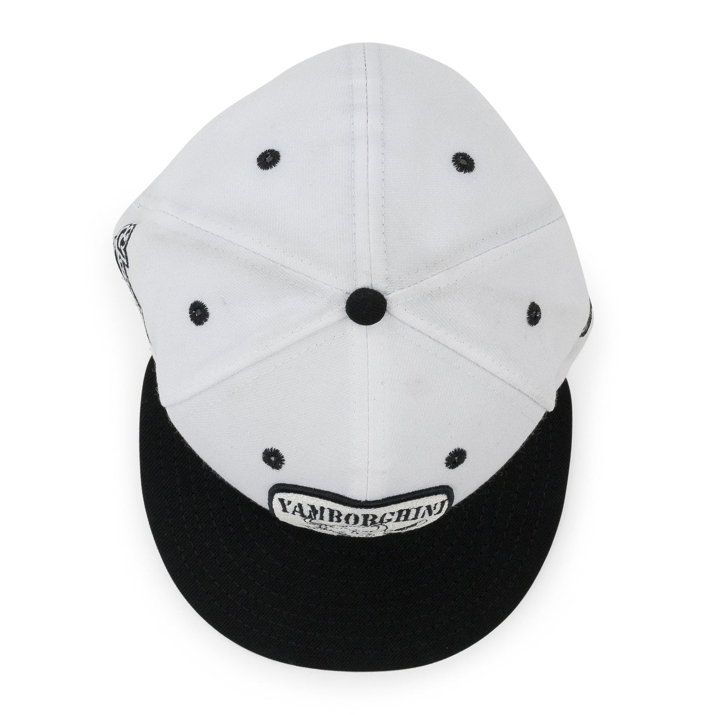 WHITE YAMBORGHINI CAP