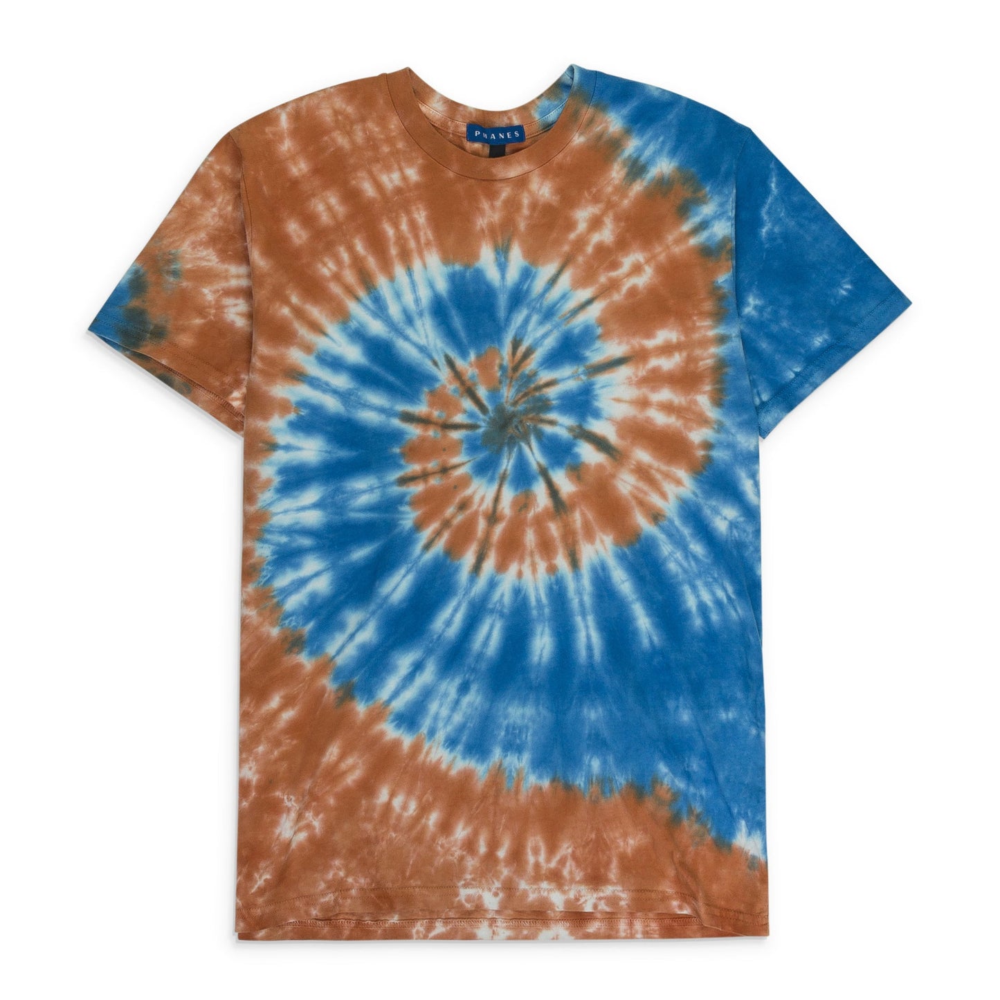 ORANGE/LAVENDER TIE DYE T-SHIRT