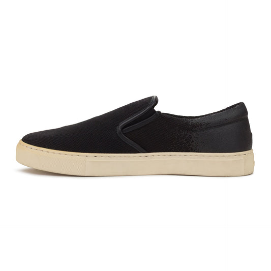 NERO LEATHER PATCH HEEL