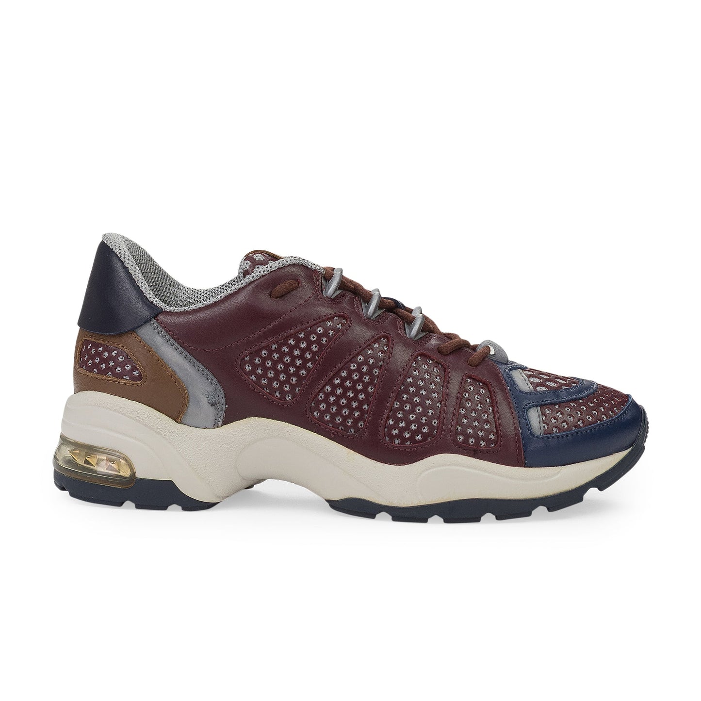 BURGUNDY/MULTICOLOR X-RAY SNEAKERS