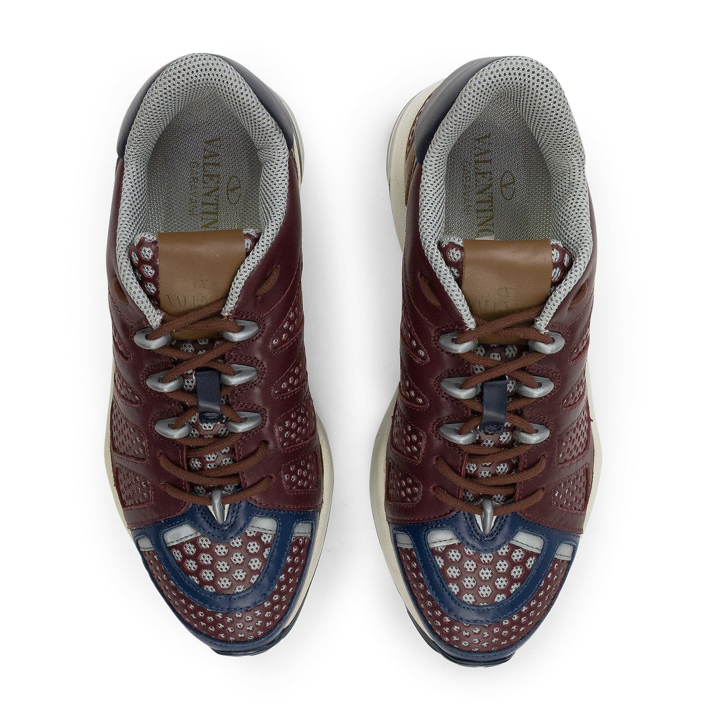 BURGUNDY/MULTICOLOR X-RAY SNEAKERS