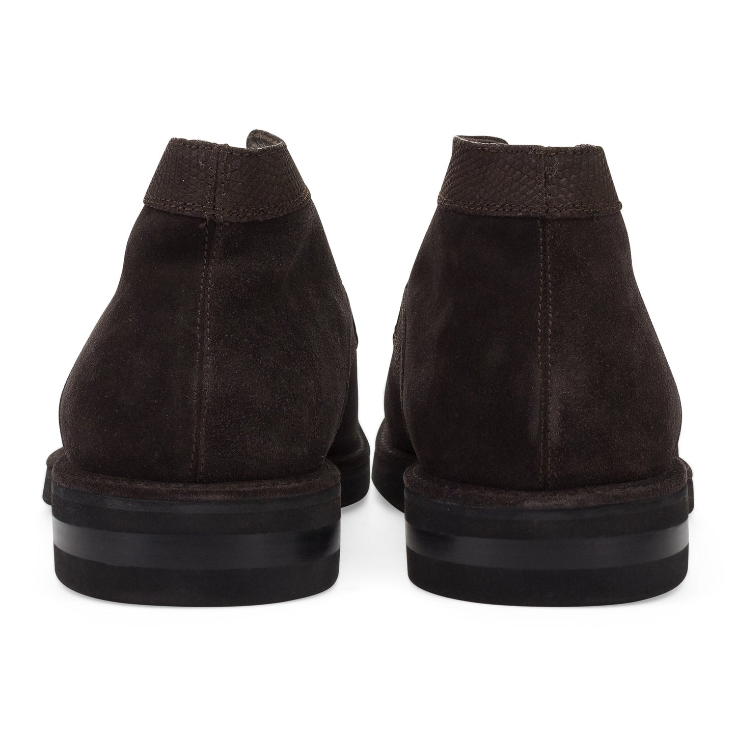 BROWN VELOUR CALF GENUINE LEATHER OXFORDS