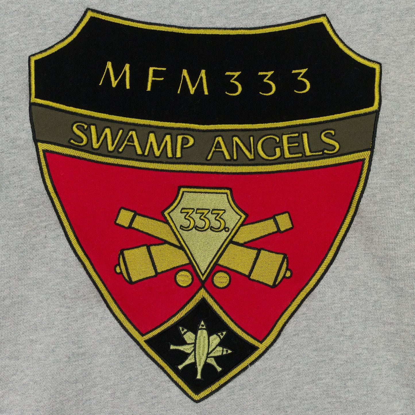 Grey MURD333R.FM Special Ops Hoodie