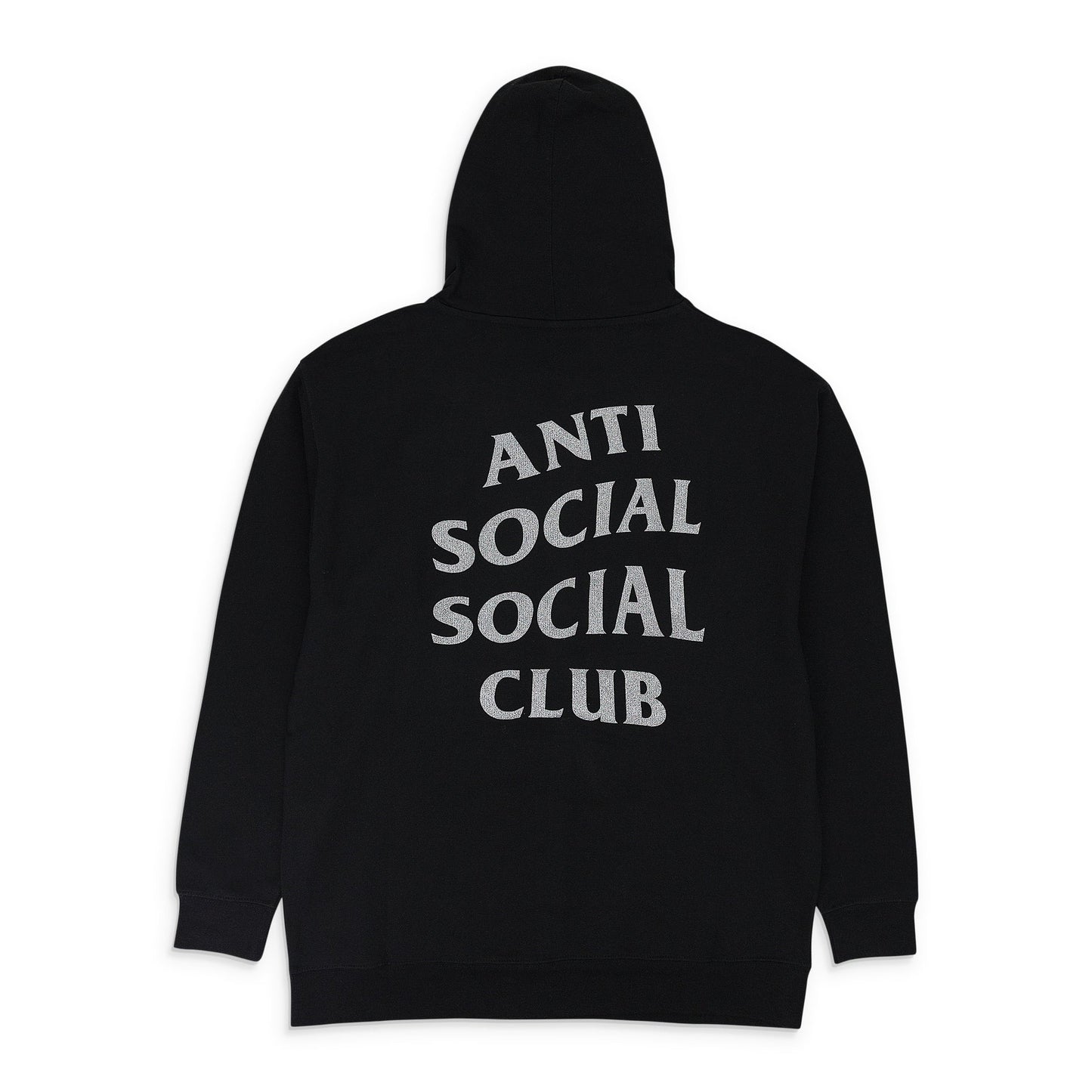 BLACK GLITTER 'BLINDED' HOODIE