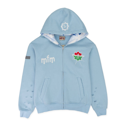 MURD333R.FM LIGHT BLUE SPECIAL OPS HOODIE
