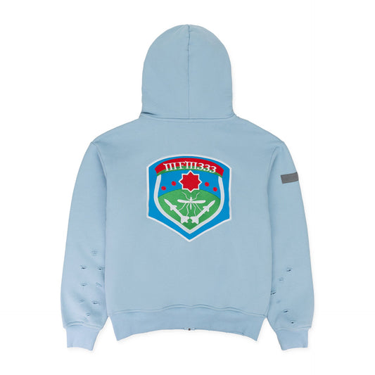 MURD333R.FM LIGHT BLUE SPECIAL OPS HOODIE