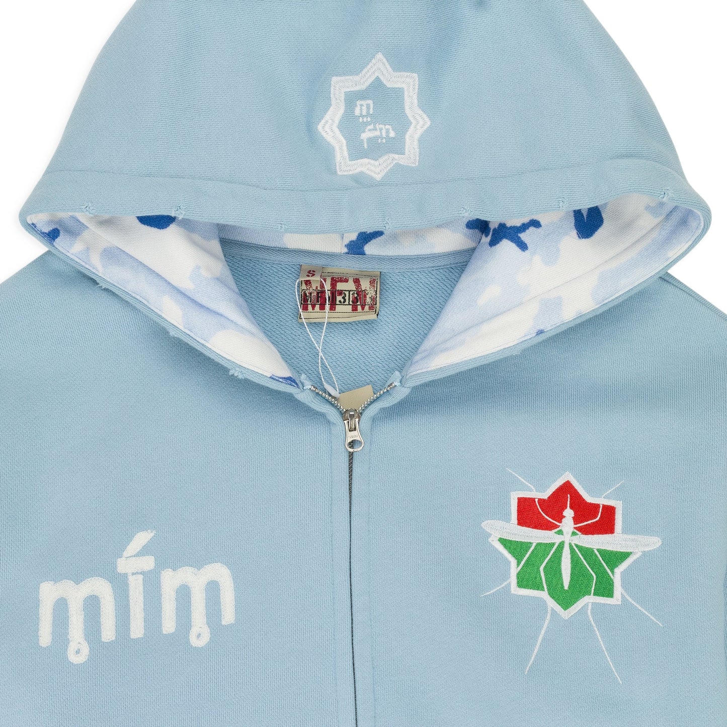 MURD333R.FM LIGHT BLUE SPECIAL OPS HOODIE