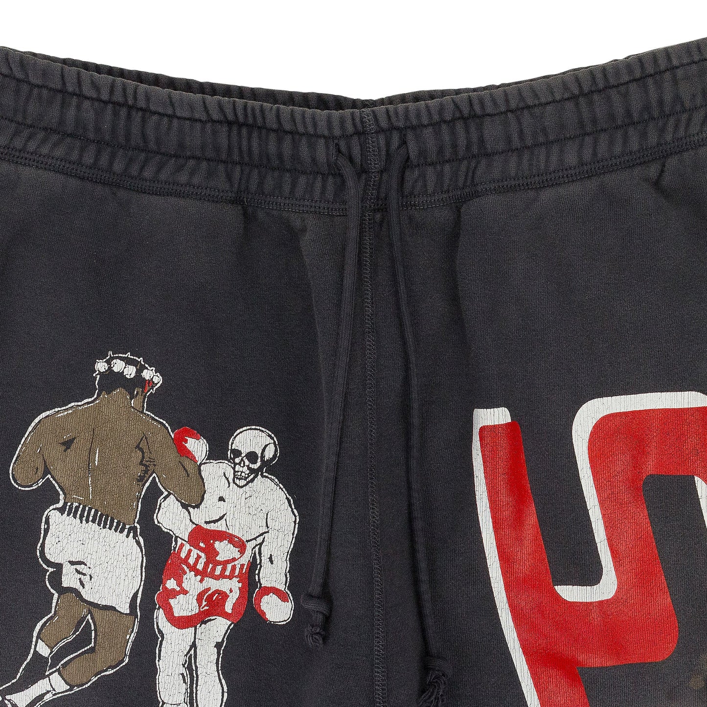 BLACK DENIM TEARS STRUGGLE SWEATPANTS