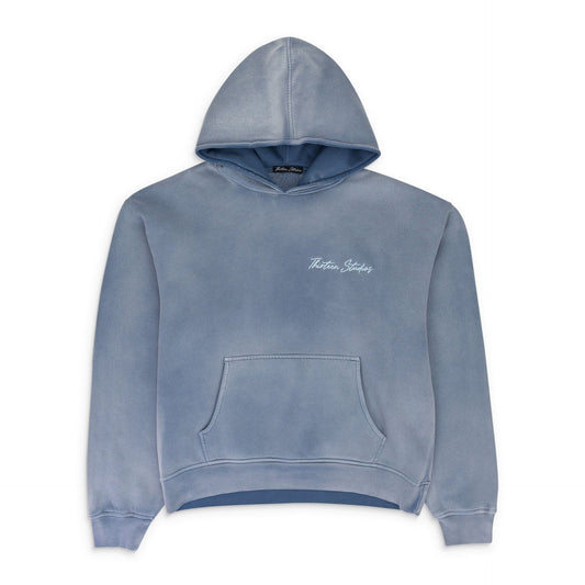BLUE LOGO HOODIE
