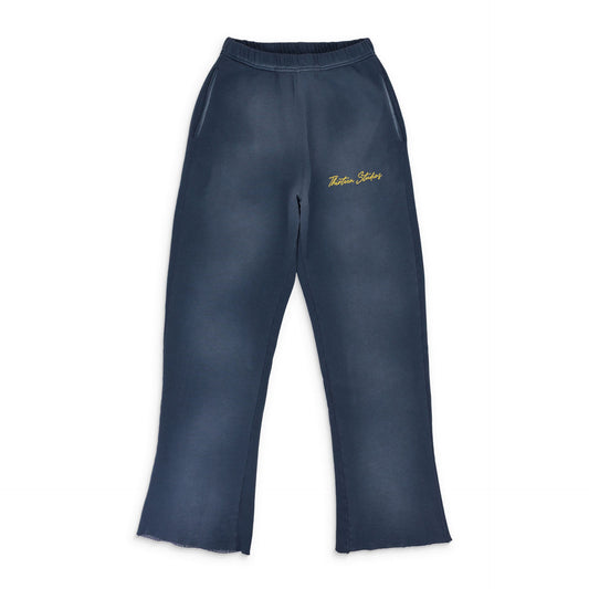 NAVY FADED SWEATPANTS