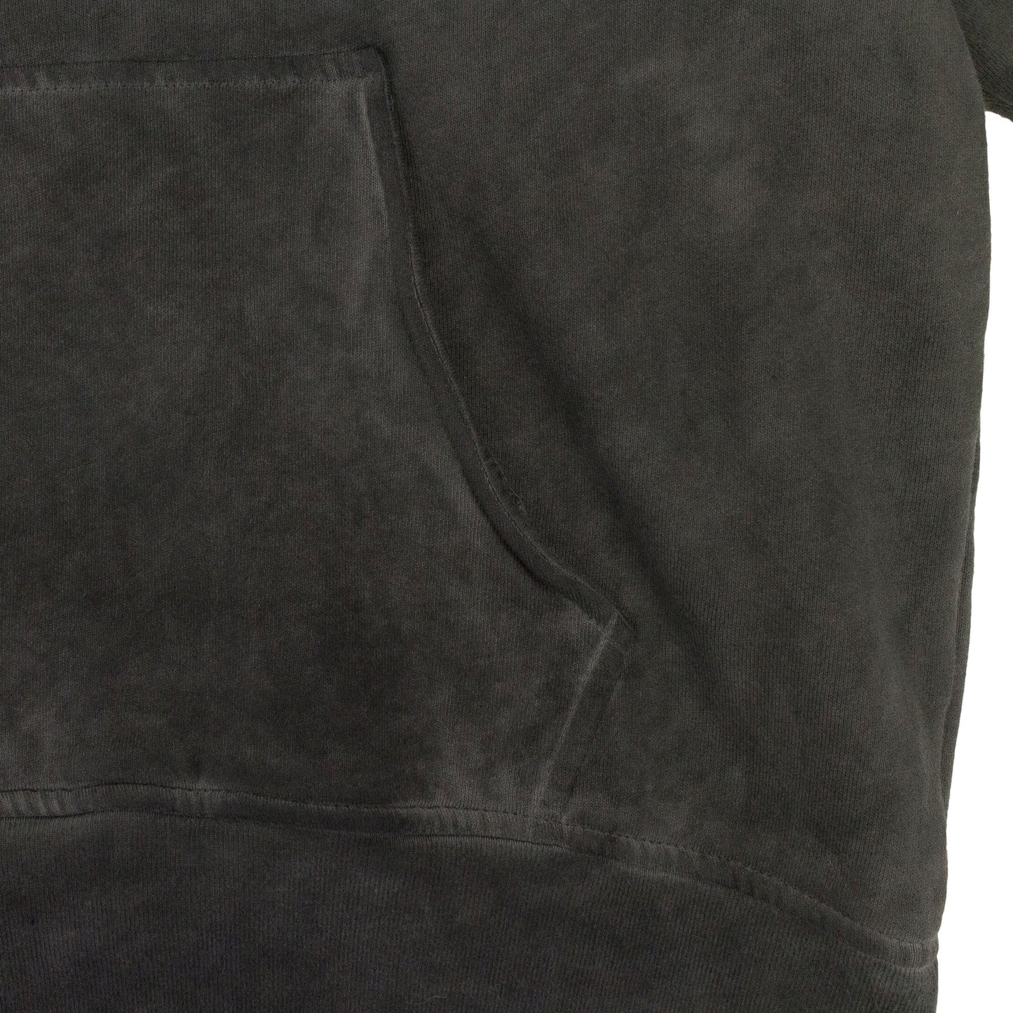 BLACK OIL WASH HOODIE
