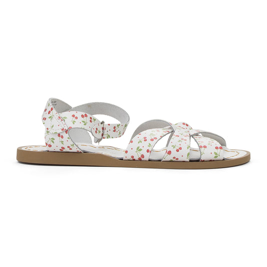 RED/WHITE SALT WATER SANDALS