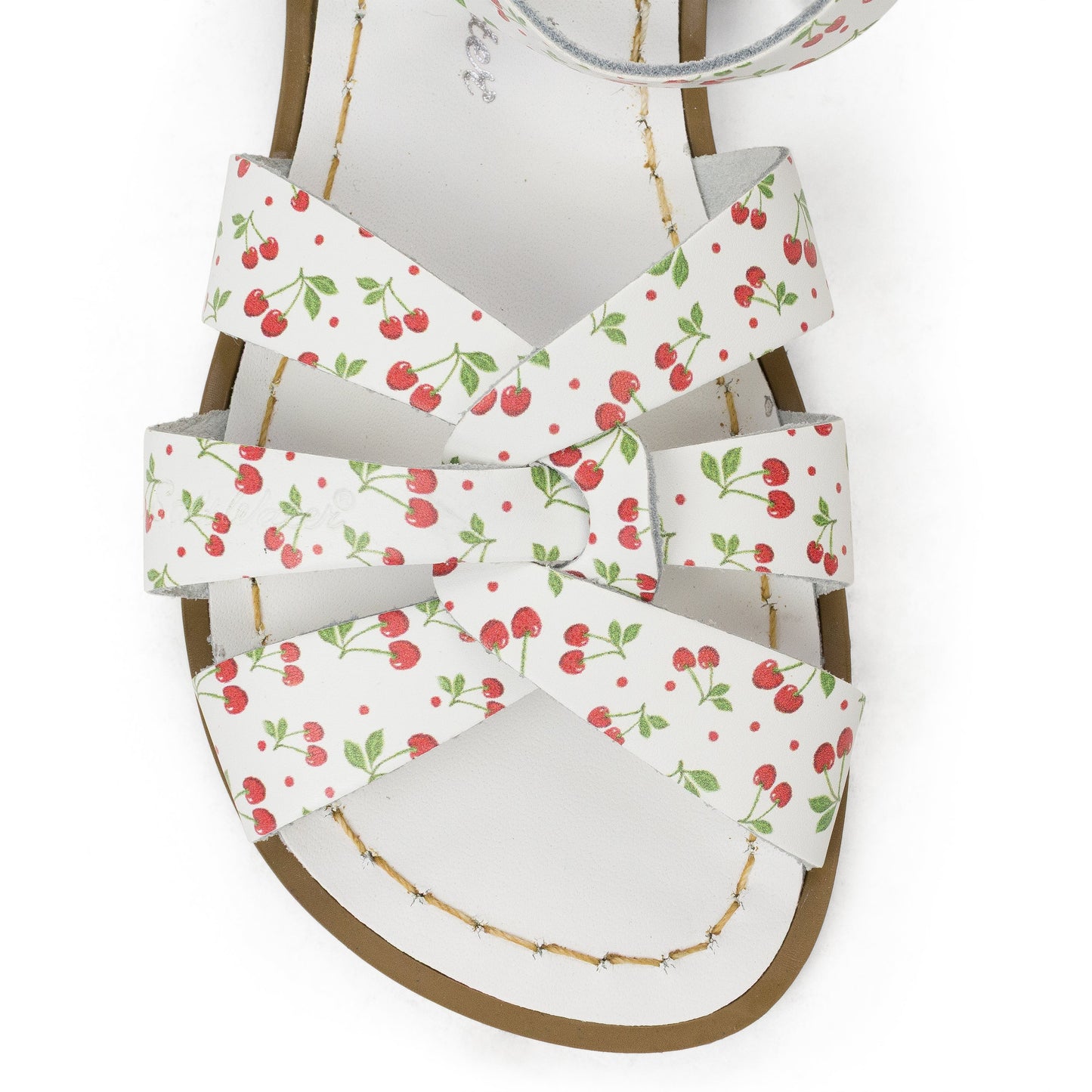RED/WHITE SALT WATER SANDALS
