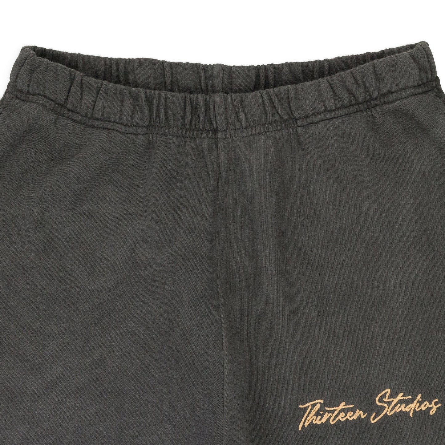 BLACK OIL WASH SWEATPANTS
