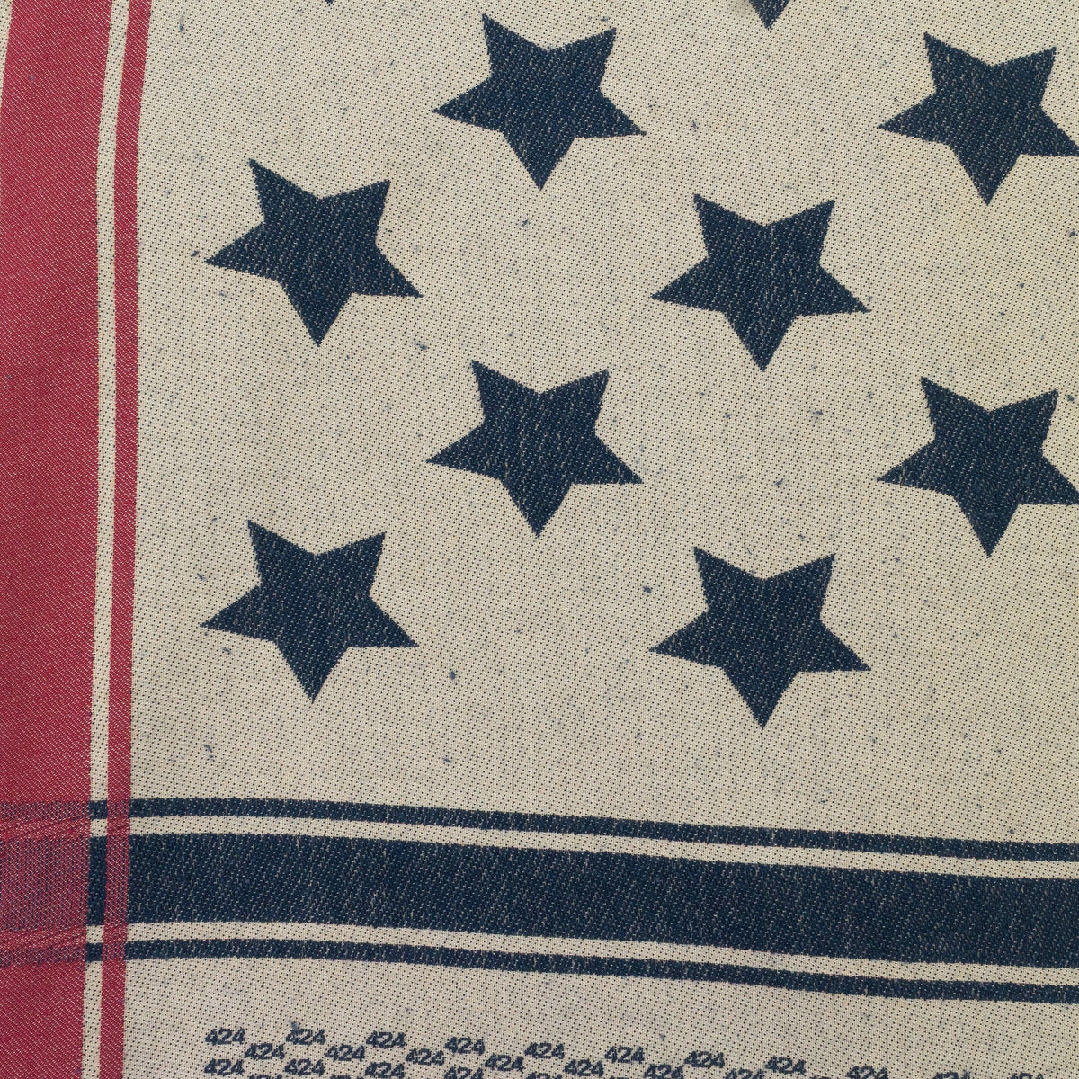 MULTI TUNIC AMERICAN FLAG BUTTON-DOWN SHIRT