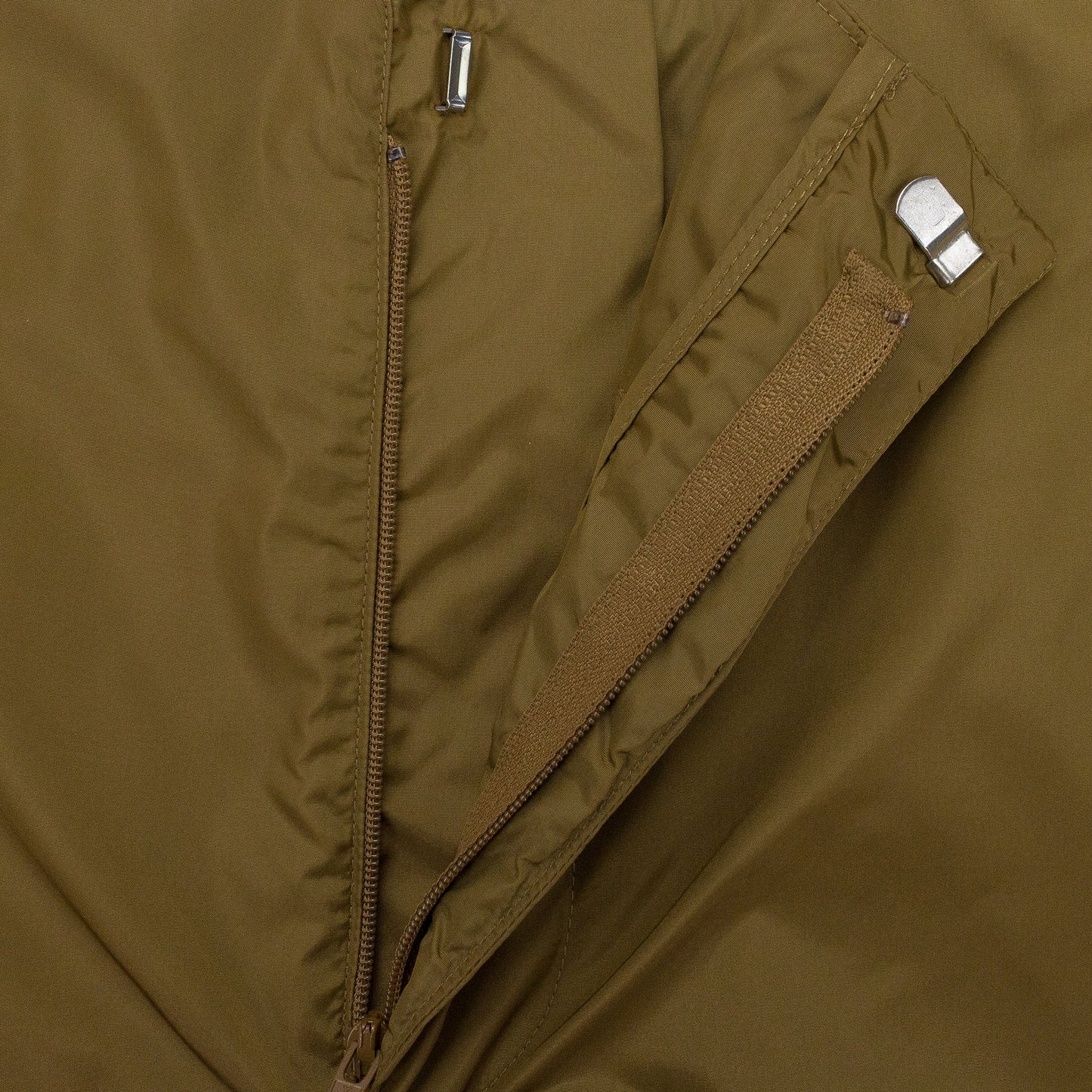 GREEN MULTI POCKET TECH NYLON CARGO TROUSERS