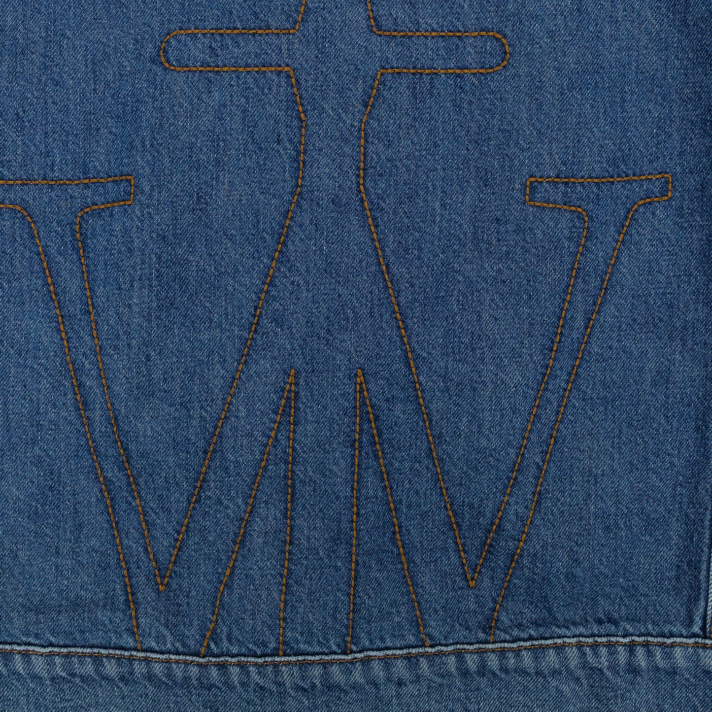 BLUE TWISTED FITTED DENIM JACKET