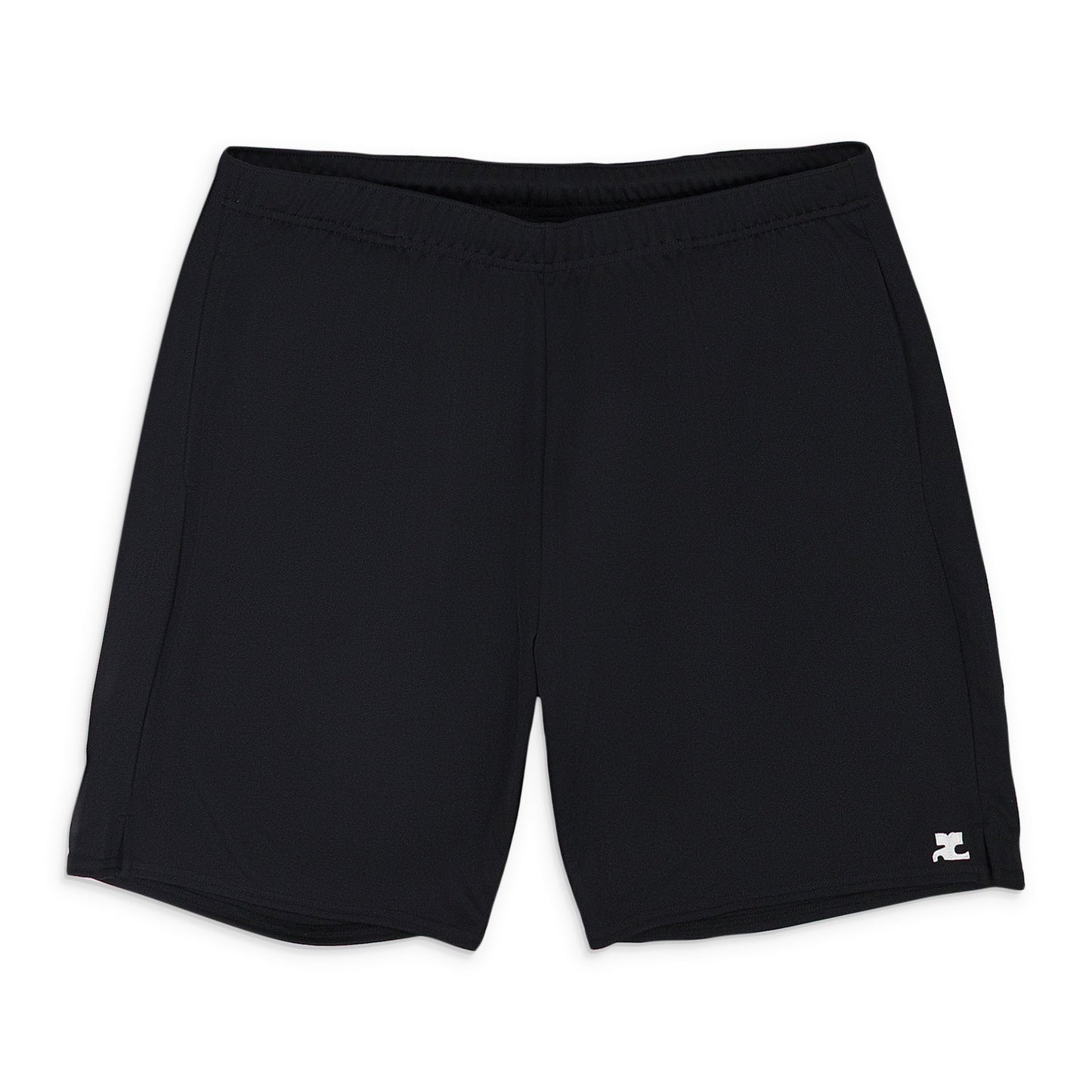 BLACK SPORT LYCRA FOOTBALL SHORTS