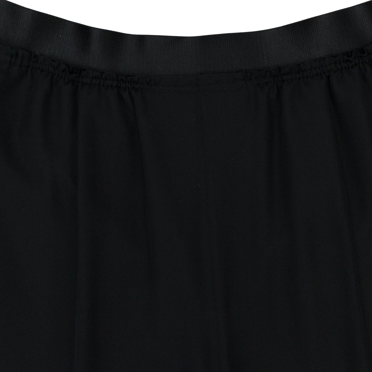 BLACK MESH LAYERED PANTS