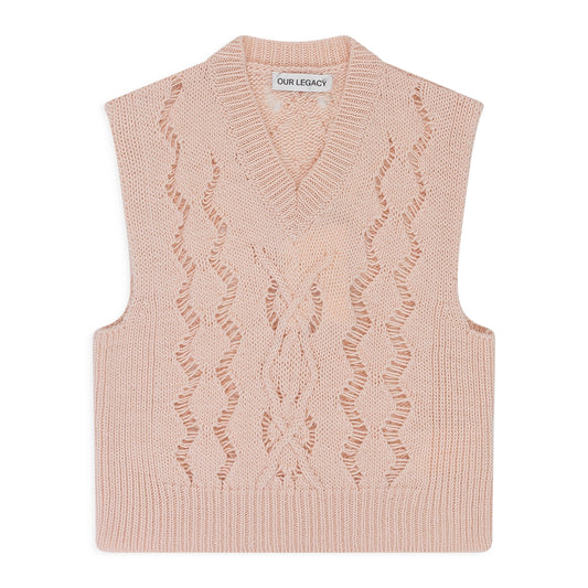 PINK CABLE MICHIGAN TANK VEST