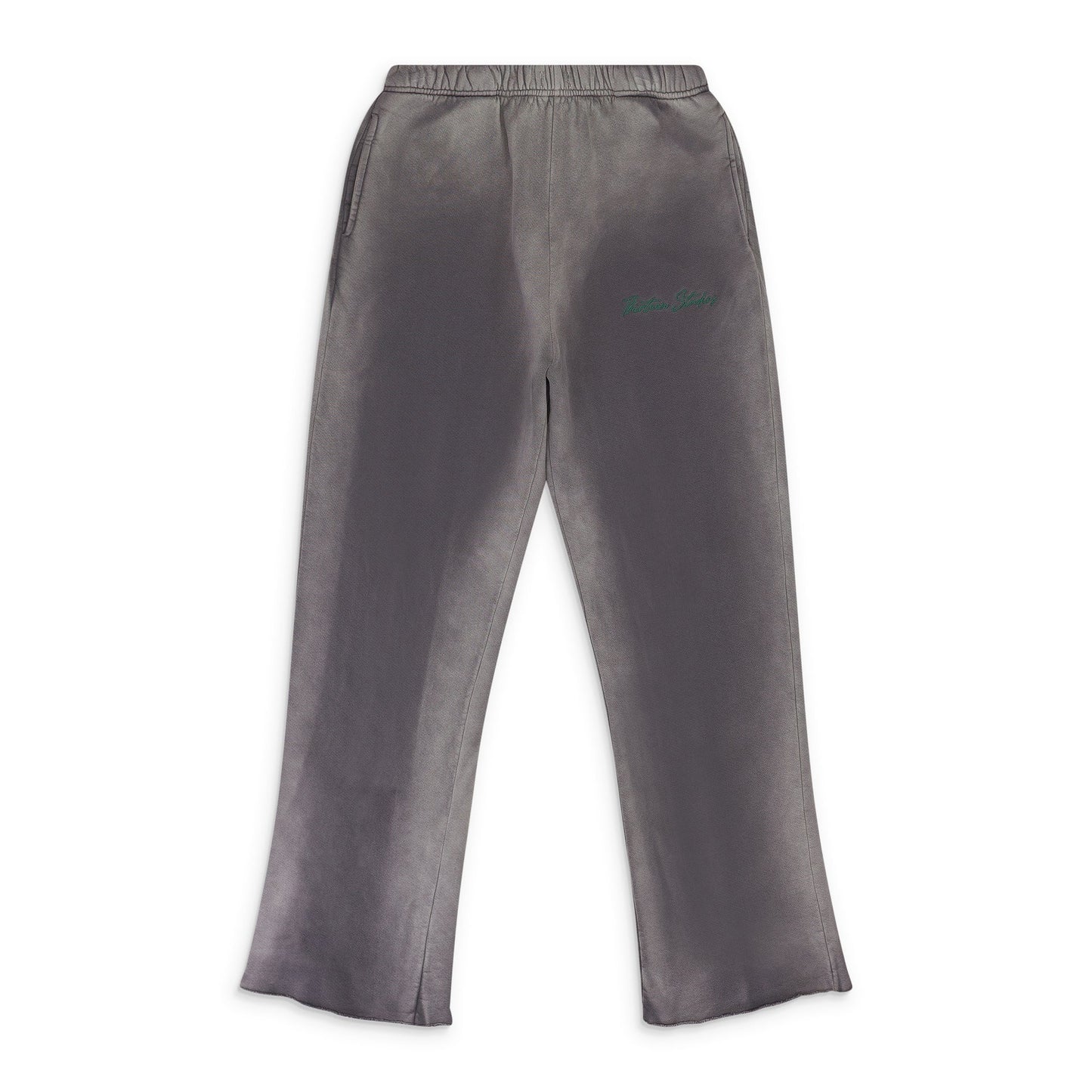 GREY LOGO SWEATPANTS
