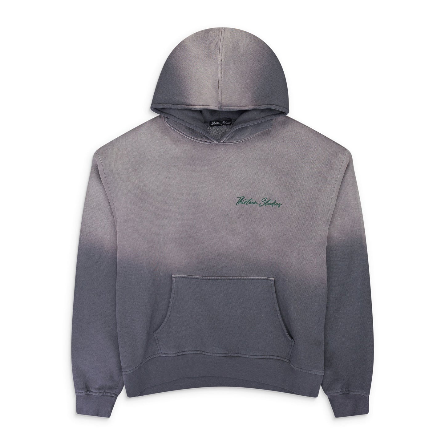 GREY LOGO HOODIE