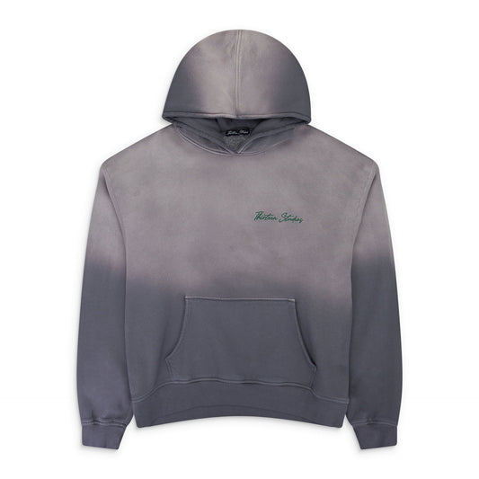 GREY LOGO HOODIE