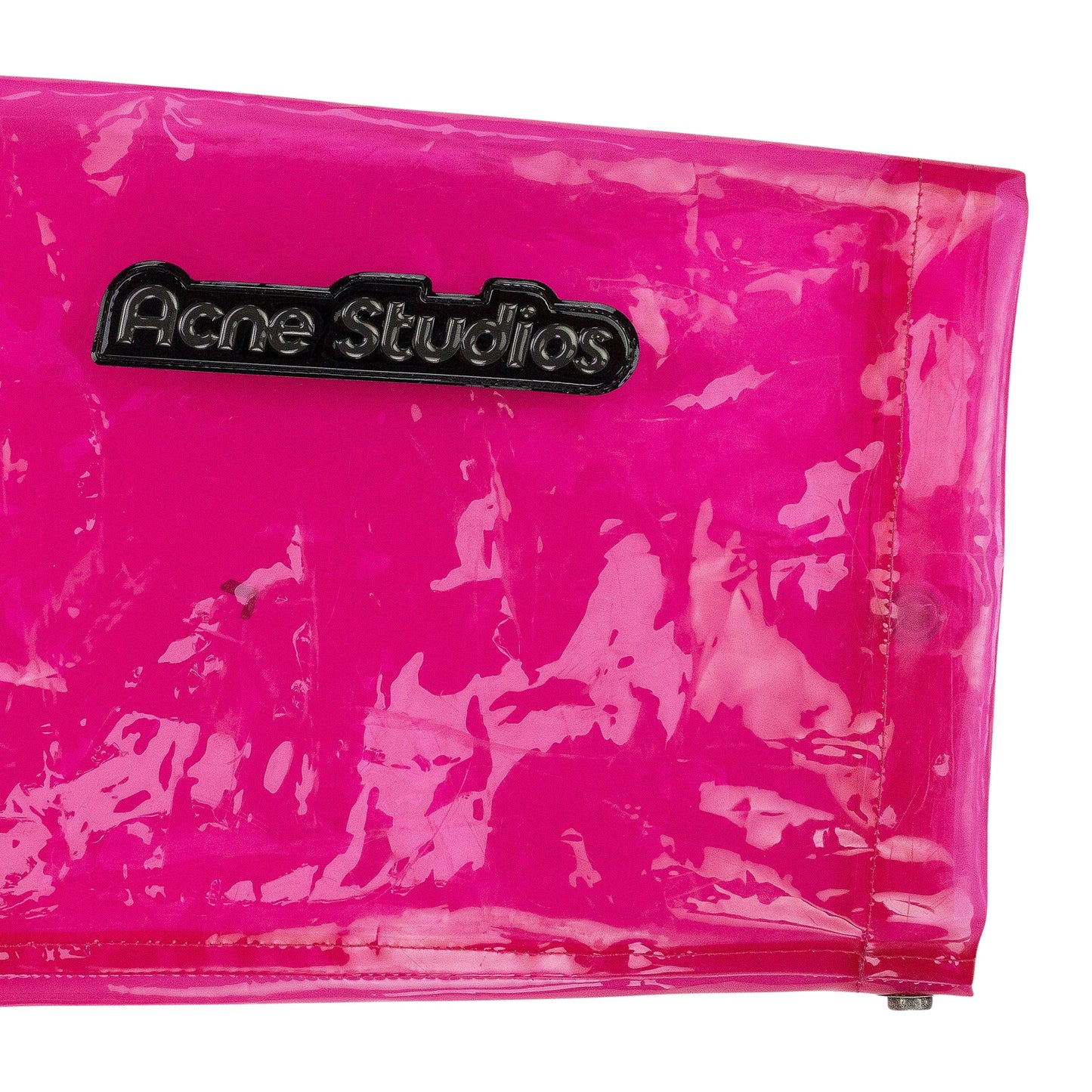 PINK HOODED TRANSPARENT RAINCOAT