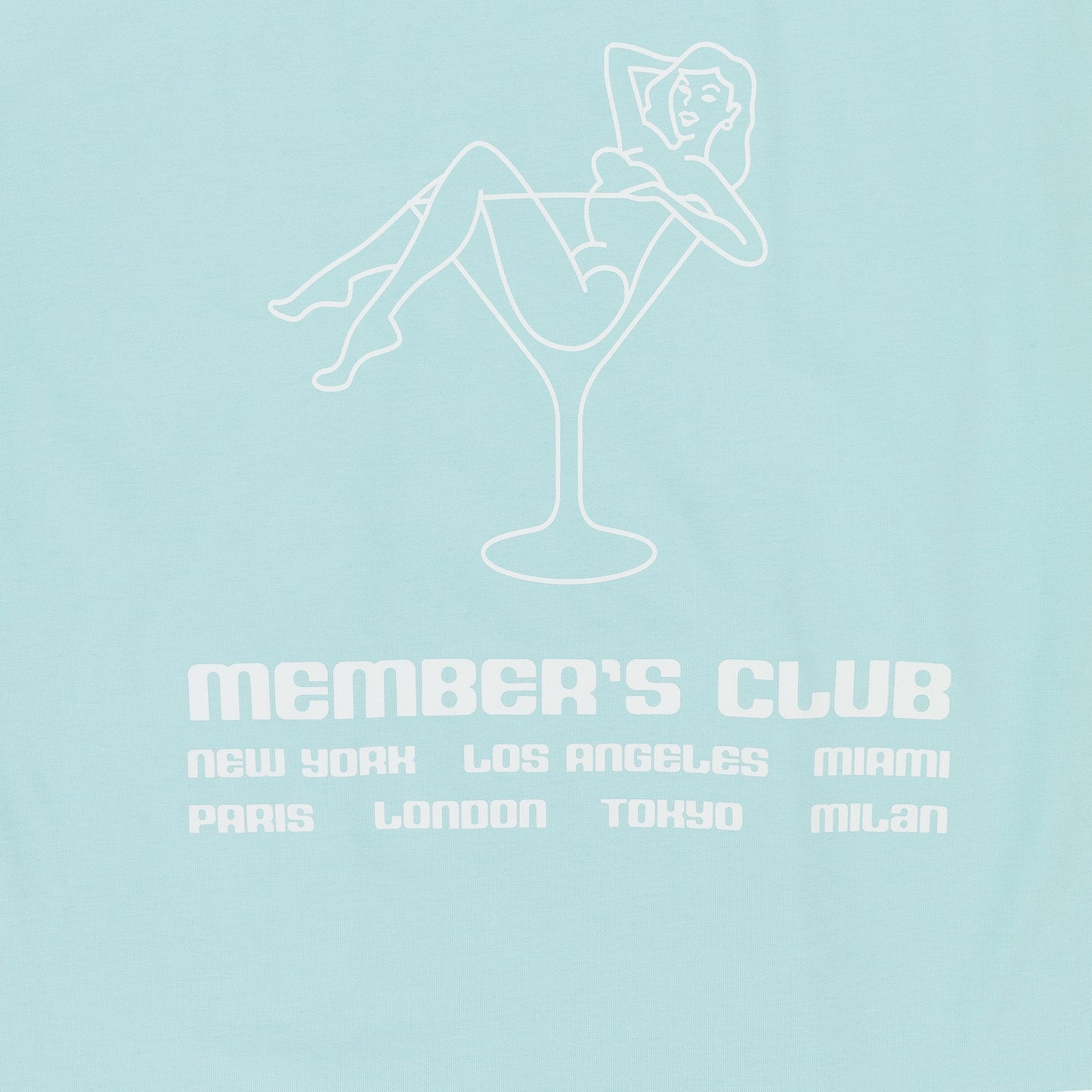 LIGHT BLUE MEMBERS CLUB TOUR T-SHIRT
