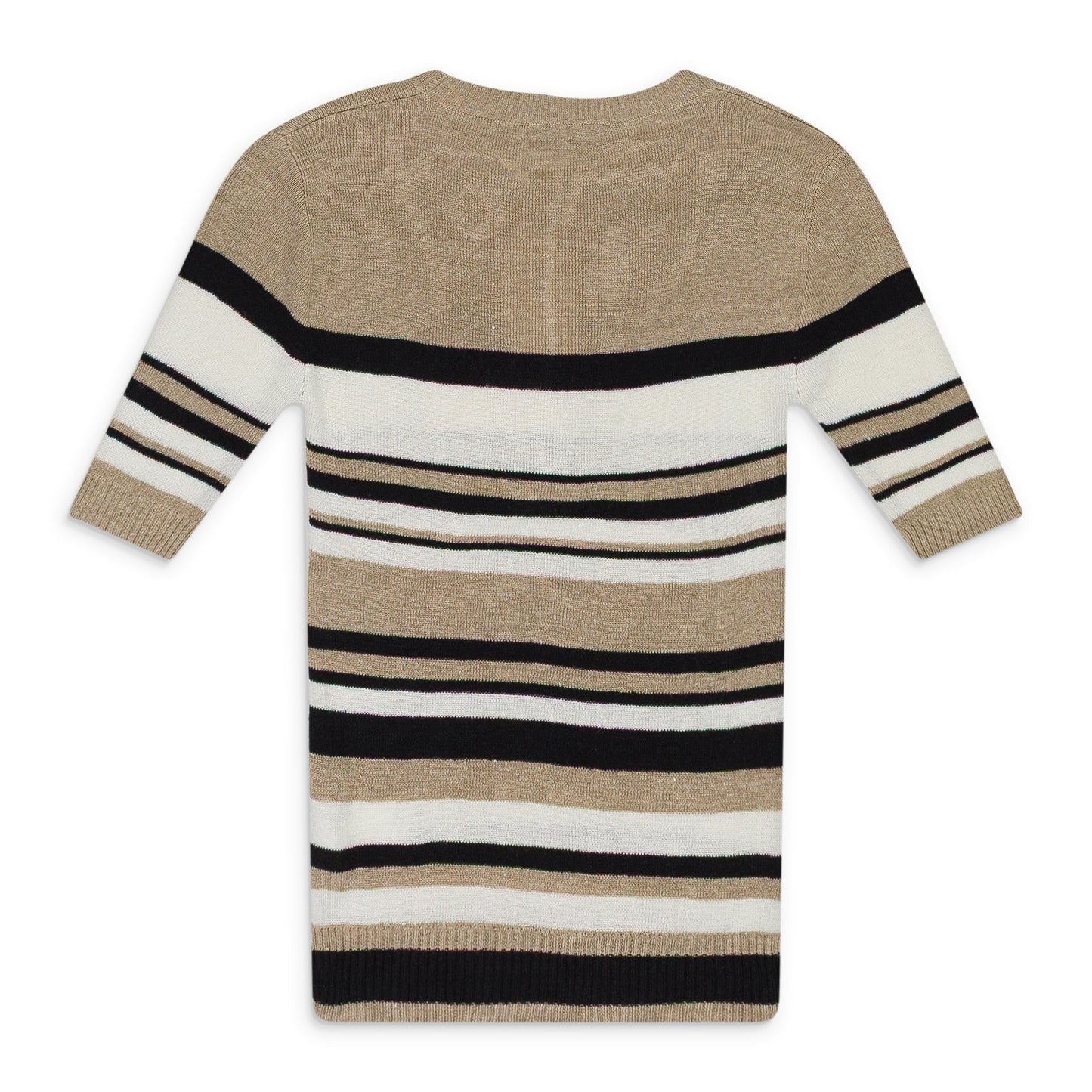 MULTICOLOR STRIPED TEENY LONG SLEEVE T-SHIRT