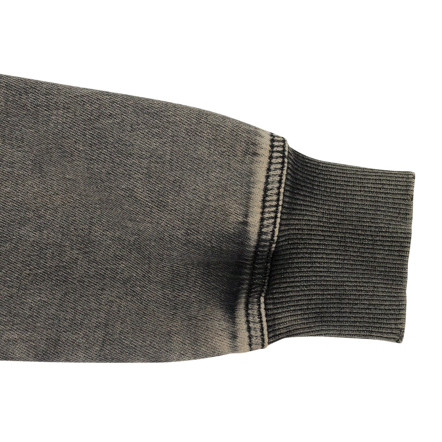 BLACK D-ANGY-HOOD TRACK CROPPED DENIM HOODIE