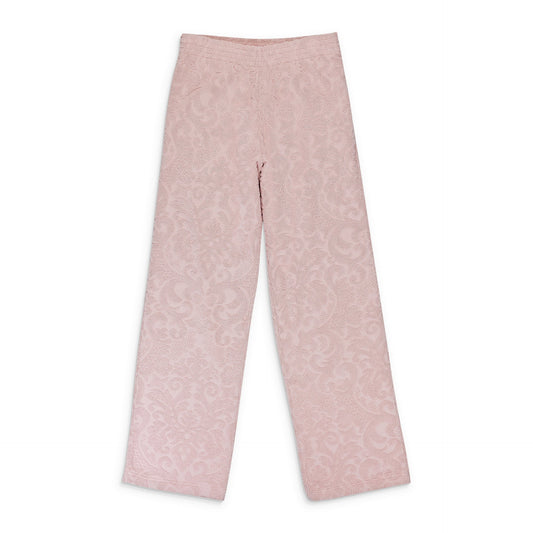 PINK ELASTICATED TROUSERS
