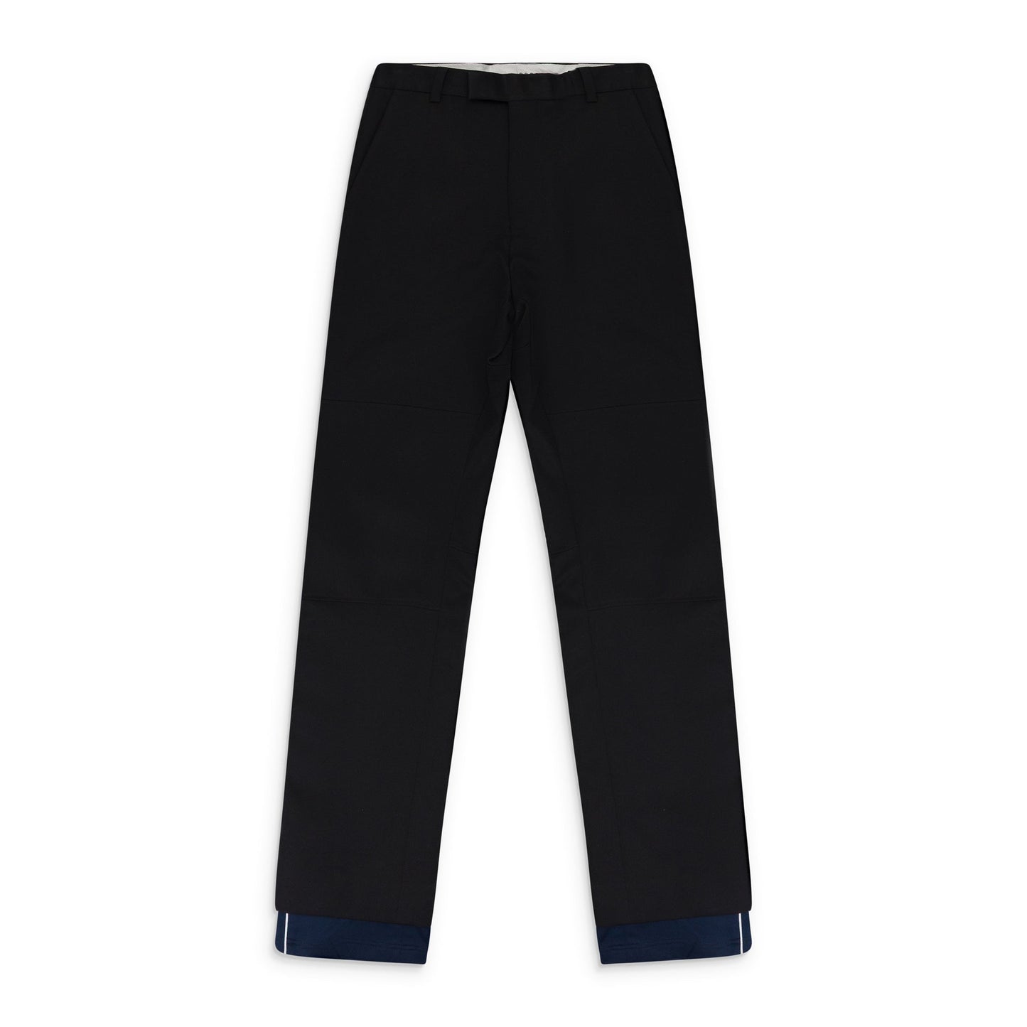 BLACK SPORTS HEM TROUSERS