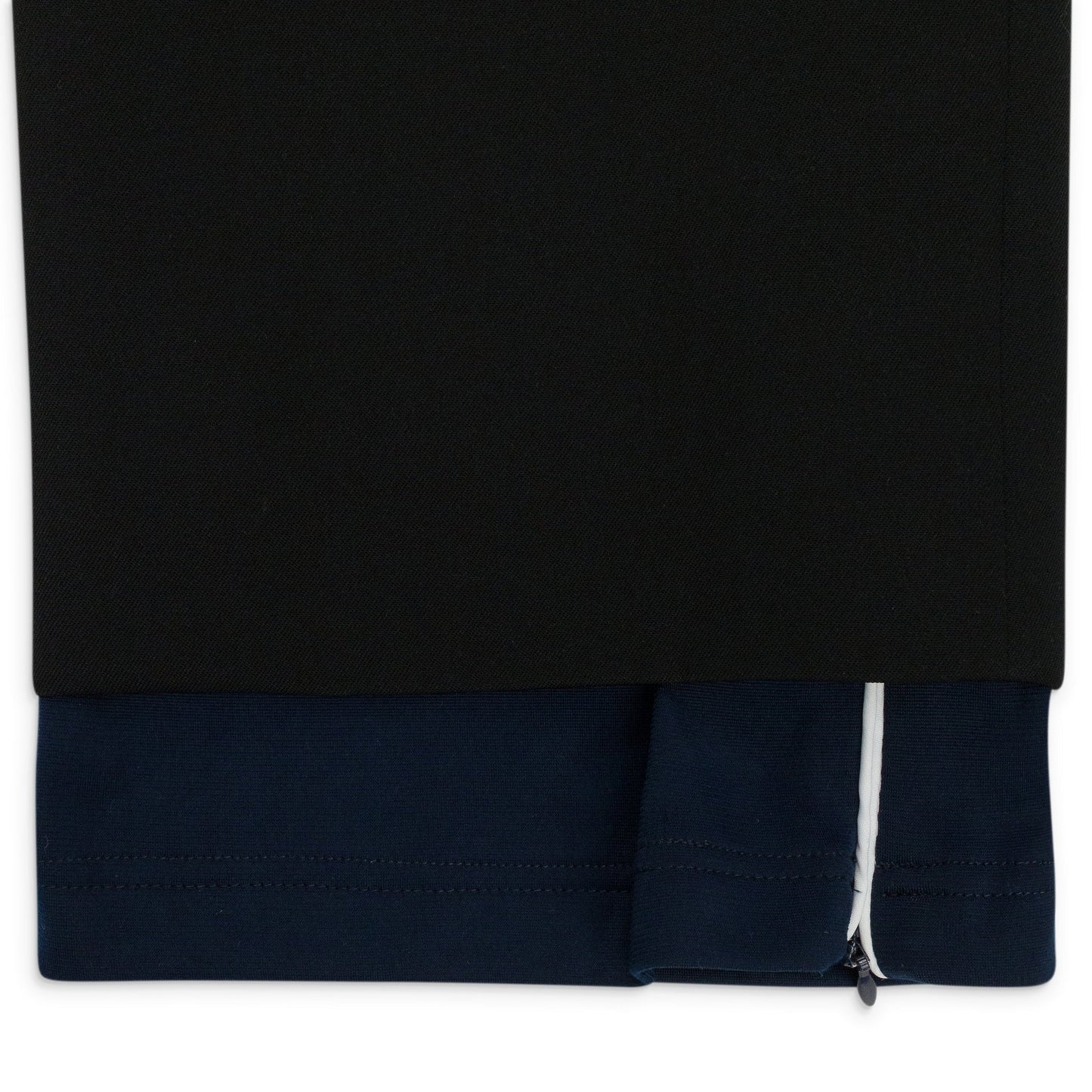 BLACK SPORTS HEM TROUSERS