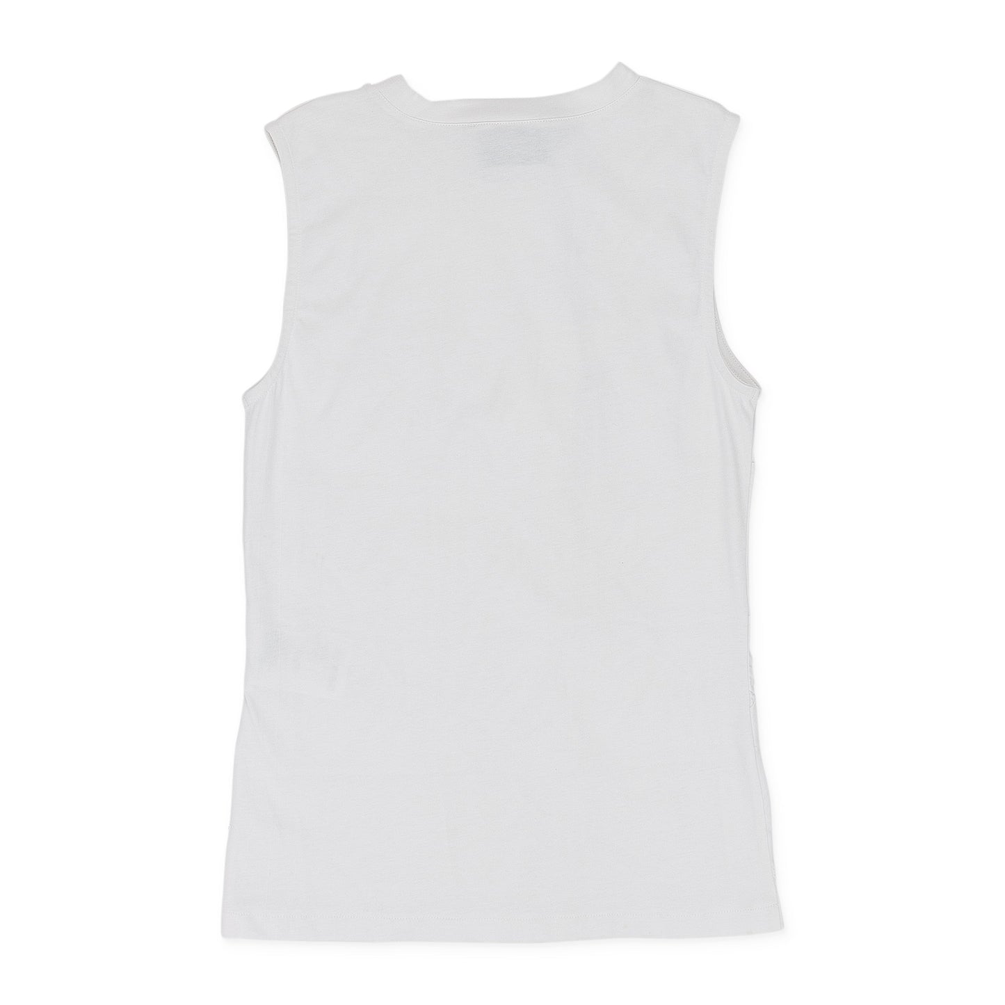 WHITE BLANC OPTIQUE PATCHWORK EMBROIDERED JERSEY