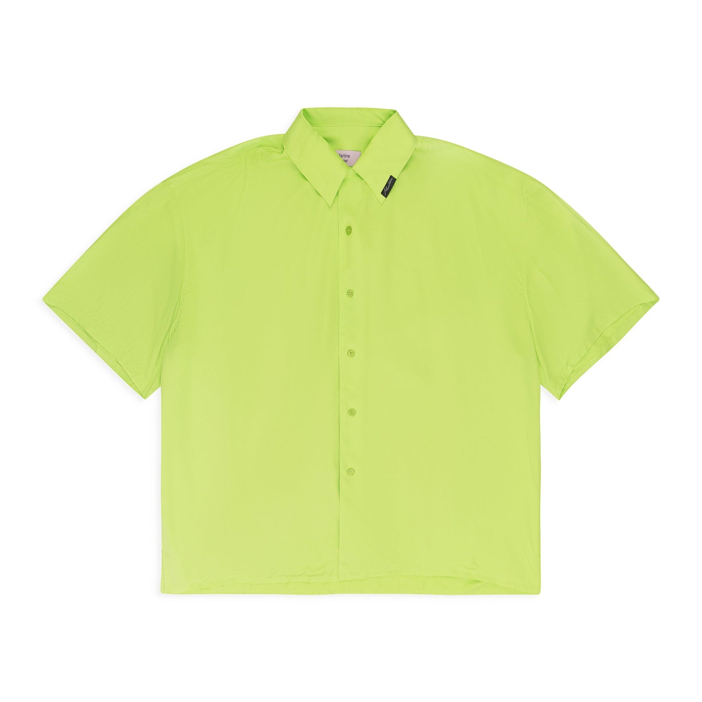 GREEN CAMISOLE BUTTON-DOWN SHIRT