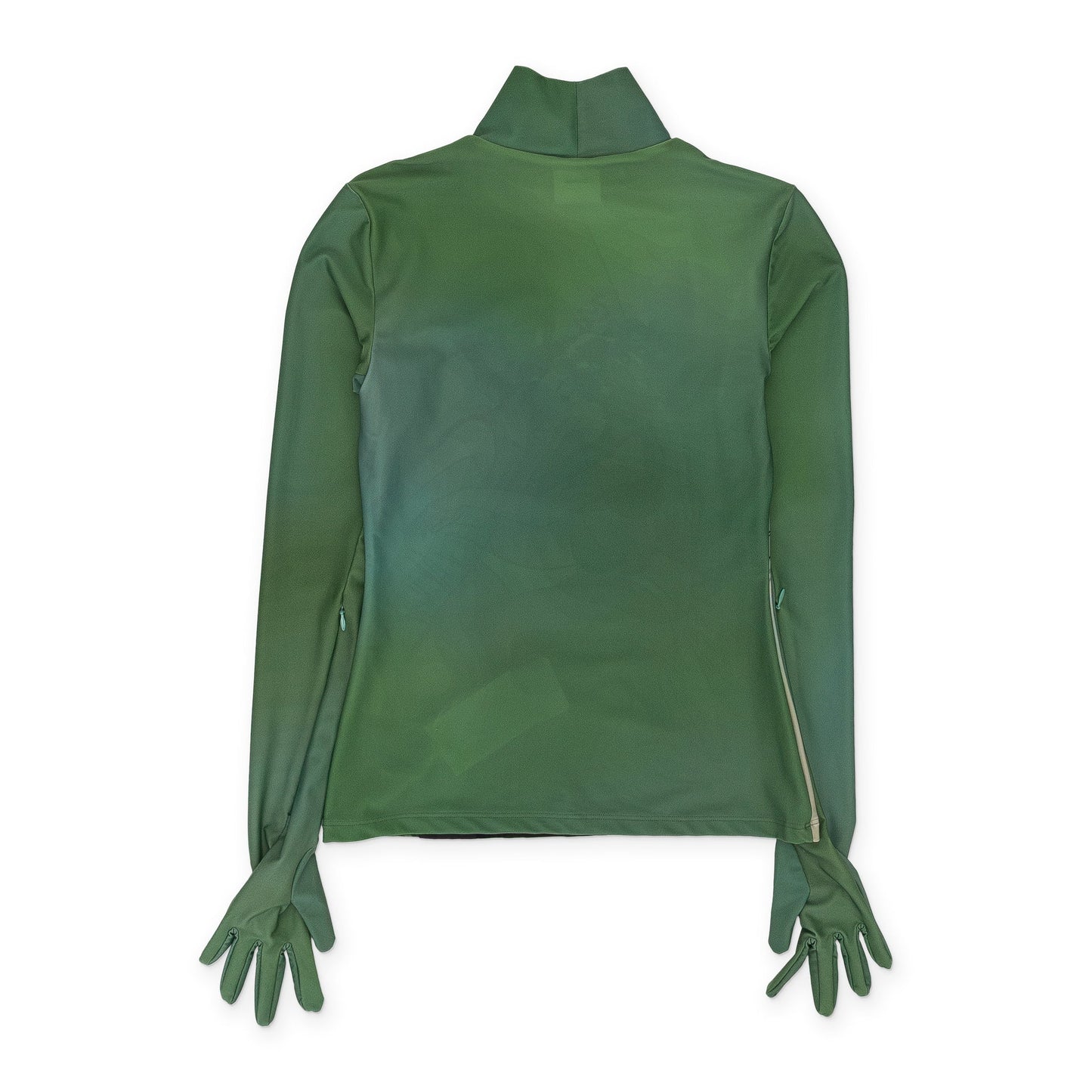 GREEN STYLING TOP WITH GLOVES TANK TOPS