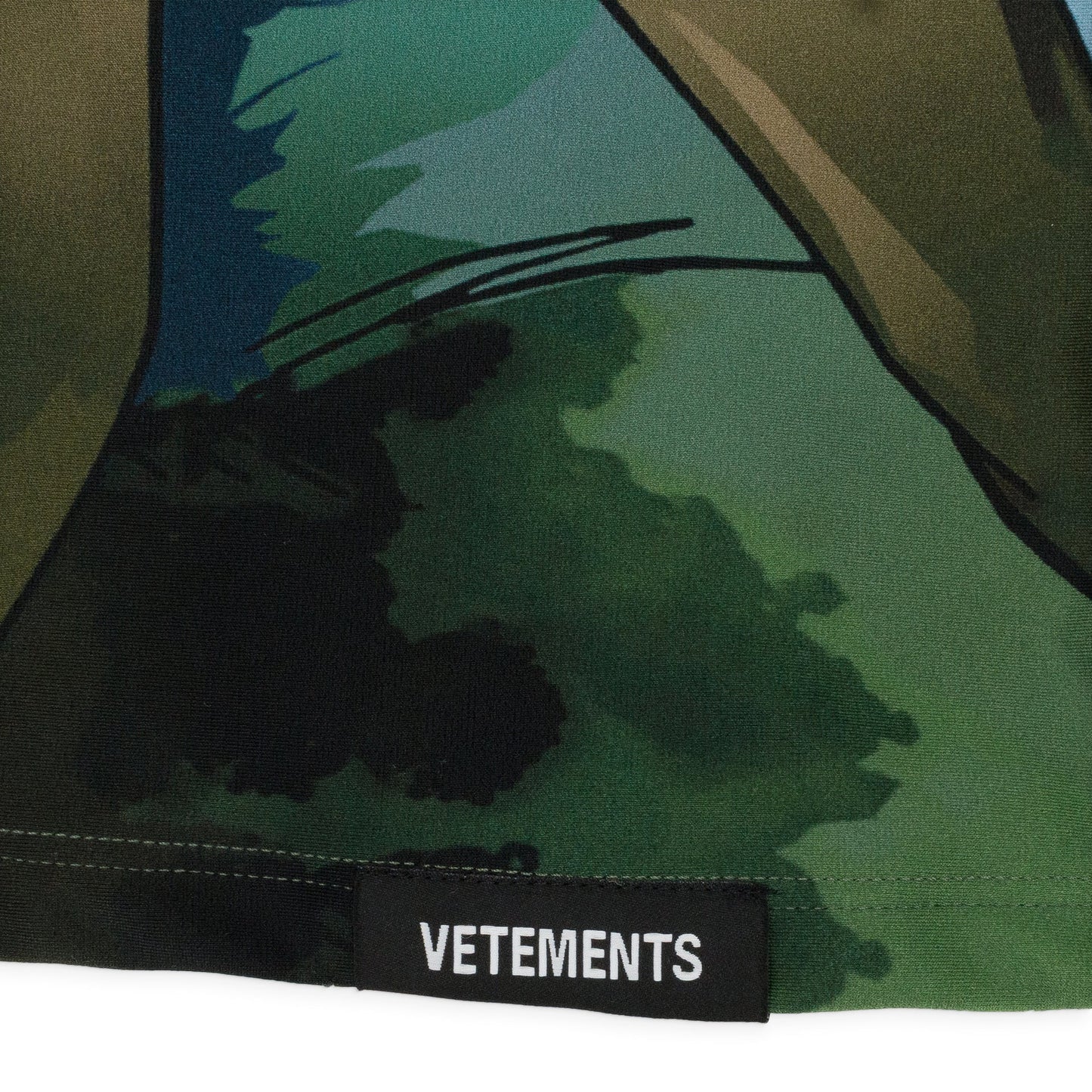 GREEN STYLING TOP WITH GLOVES TANK TOPS