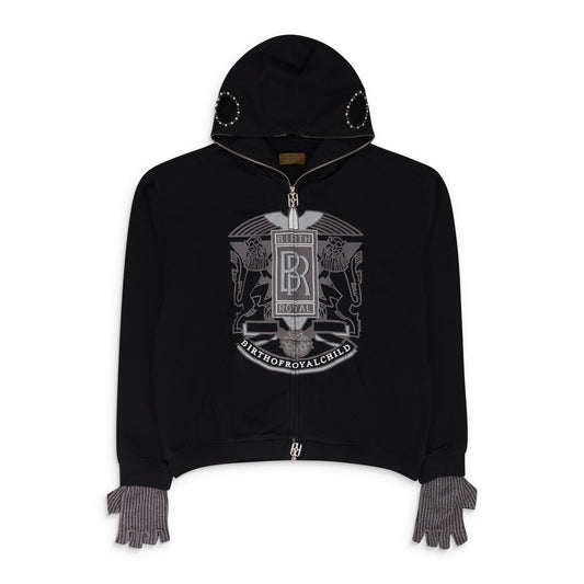BLACK ROYCE CROWN HOODIE