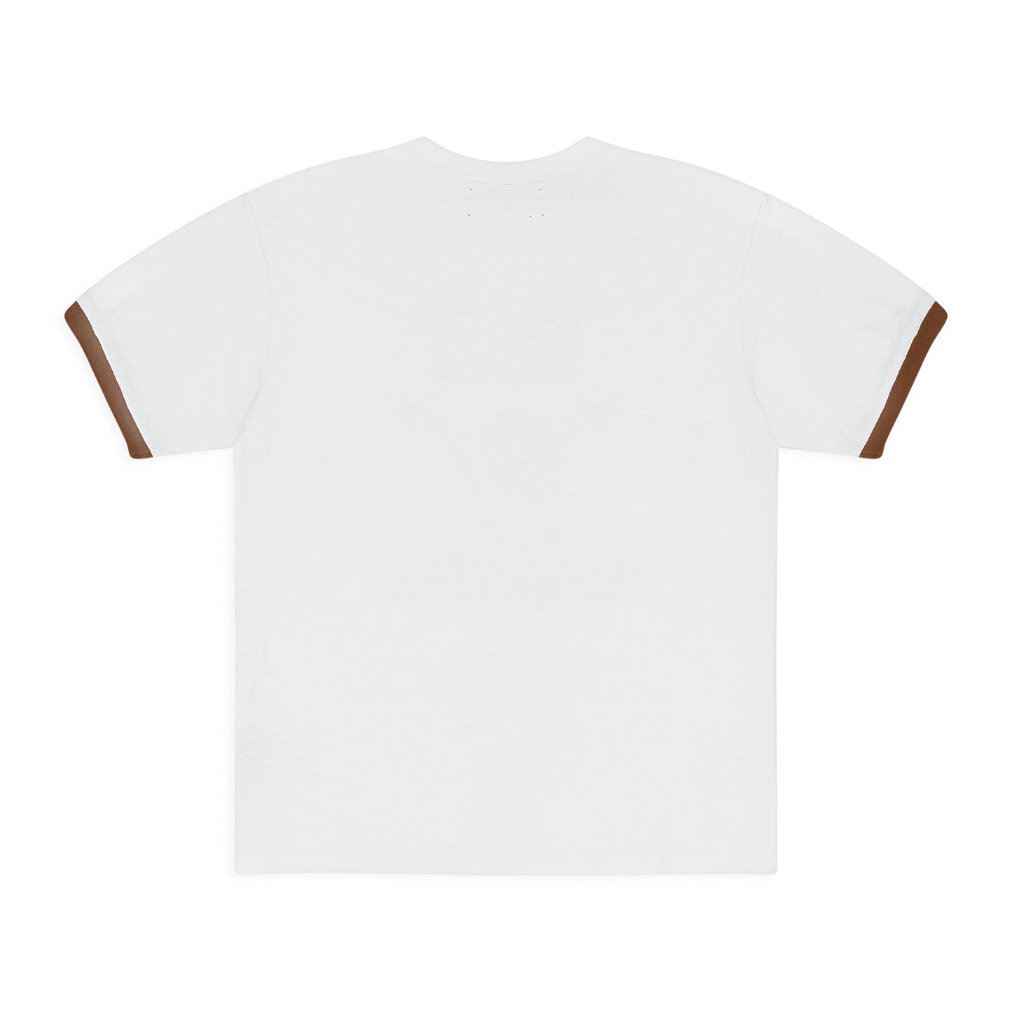 WHITE PEARL PATCHWORK SHORT SLEEVE