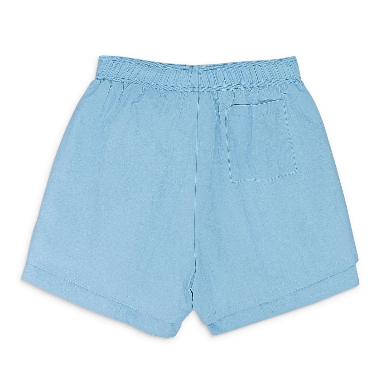 LIGHT BLUE OG WEB DOUBLE LAYER SHORTS