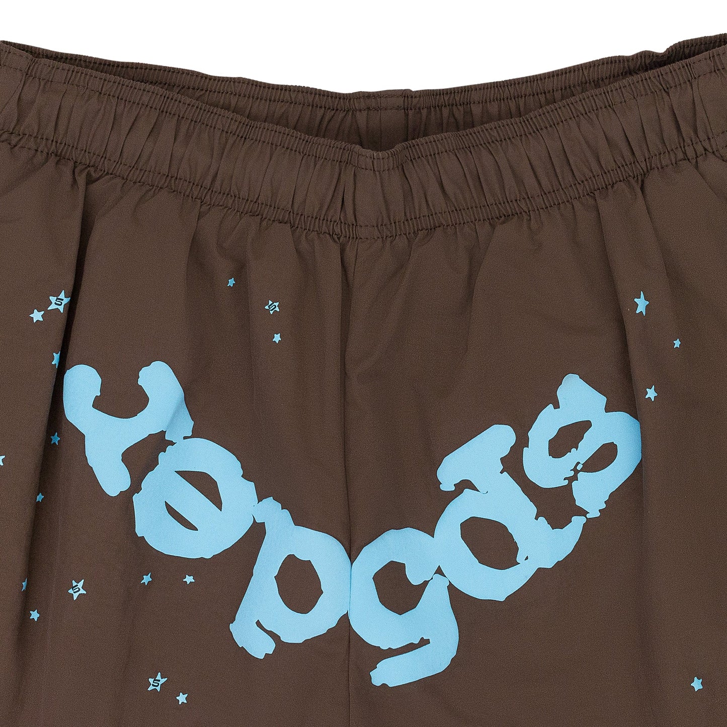 BROWN OG WEB DOUBLE LAYER SHORTS